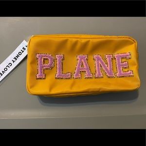 Stoney Clover Lane Small Pouch “PLANE” BNWT